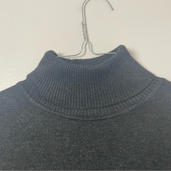 Joseph A Charcoal Turtleneck Sweater  Size: Small - Picture 3 of 11